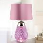 Elstead Lighting LENA SMALL LENA-TL-S-PLUM Stolní lampa 1X7W/GU10+1x60W/E27
