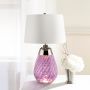 Elstead Lighting LENA SMALL LENA-TL-S-PLUM-OWSS Stolní lampa 1X7W/GU10+1x60W/E27