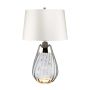 Elstead Lighting LENA SMALL LENA-TL-S-SMOKE-OWSS Stolní lampa 1X7W/GU10+1x60W/E27