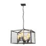 Elstead Lighting Louvre LOUVRE-6P Lampa wisząca 6x60W/E27