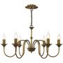 Dar Lighting Lydian LYD0663 Lustr 6x40w/E14