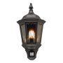 Elstead Lighting SECURITY LANTERS MD7-PIR-BLACK Nástěnná lampa 1x60W/E27 IP43