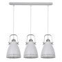 Italux FRANKLIN MD-HN8026S-3-WH+S.NICK Závěsná lampa 3x60W/E27