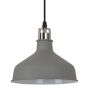 Italux HOOPER MD-HN8049M-GR+S.NICK Závěsná lampa 1x60W/E27