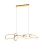 Zuma Line CHOLET MD7361-5A-EGT Závěsná lampa 1x56W/LED 3000K 6600lm IP20