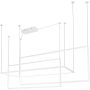 Maxlight GEOMETRIC P0272 Závěsná lampa 3x26,6w/led 3000k 6400lm ip20