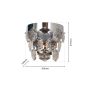 Milagro GRACE ML6934 Nástěnná lampa 2x40W/E14 IP20