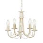 Elstead Lighting MINSTER MN5-IV-GOLD Lustr 5x60W/E14