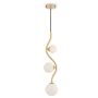 Maytoni UVA MOD059PL-03G Závěsná lampa 3x28W/G9