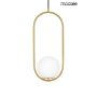 King Home AURELIA MSE010100302 Závěsná lampa 1x40W/E14 IP20