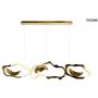 King Home CHAIN MSE1501100588 Závěsná lampa 54W/LED 3000K 4860lm