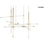 King Home MIKADO MSE1501100488 Závěsná lampa 43W/LED 3000K 3440lm