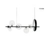 King Home MOOSEE ALURE LINE MSE010100285 Závěsná lampa 7x5W/G9 3000K 1200LM IP20
