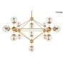 King Home MOOSEE ASTRIFERO MSE010100180 Závěsná lampa 15x40W/E27 IP20