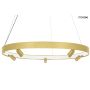 King Home MOOSEE CIRCLE SPOT GOLD MSE010100161 Závěsná lampa 1x75,8W/LED 3000K 6100LM IP20