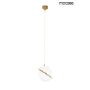 King Home MOOSEE GLOBE MSE010100238 Závěsná lampa 1x60W/E27 IP20