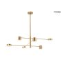 King Home MOOSEE PIAZETTA MSE010100124 Závěsná lampa 6x6W/LED 3000K 2900LM IP20