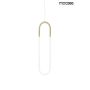 King Home MOOSEE PUZO S MSE010100254 Závěsná lampa 1x6W/LED 3000K 480LM IP20