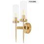King Home MOOSEE TORCH TWIN MSE010400199 Nástěnná lampa 2x40W/E14 IP20