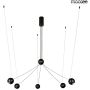 King Home OCTO MSE1501100492 Závěsná lampa 17W/LED 3000K 1360lm