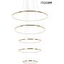 King Home RING MSE1501100163 Závěsná lampa 105W/LED 3000K 8400lm