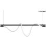 King Home SERPIENTE MSE1501100394 Závěsná lampa 22.4W/LED 3000K 1800lm