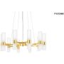 King Home TUBS MSE1501100456 Závěsná lampa 20x5W/G9