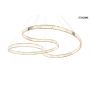 King Home WAVE MSE1501100539 Závěsná lampa 20W/LED 3000K 9600lm