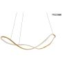 King Home WAVES MSE1501100593 Závěsná lampa 34W/LED 3000K 2720lm