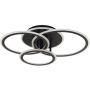 Zuma Line LUNAR MS238130-BK Stropní lampa 4x55W/LED 3000-6000k 4100lm