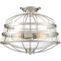 Quoizel MARITIME QZS-MTE1716BN Stropní lampa 3x60W/E27