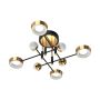 Zuma Line LARA MX7170-8-3BGT Stropní lampa 1x55W/LED 3000K 6500lm IP20