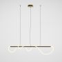 Maytoni TAU MOD166PL-L30G3K Závěsná lampa 1x30W/LED 3000K 1250LM IP20