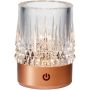 Zuma Line CRYSTAL NHTD-N08-RG Stolní lampa 1x1W/LED 3000k 110lm