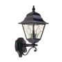 Elstead Lighting NORFOLK NR1-BLK Nástěnná lampa 1x60W/E27 IP43