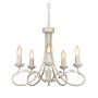 Elstead Lighting OLIVIA OV5-IVORY-GOLD Lustr 5x60W/E14