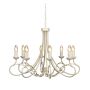 Elstead Lighting OLIVIA OV8-IVORY-GOLD Lustr 8x60W/E14