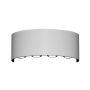Italux Ortelo OWL-6650-4-WH-3K Nástěnná lampa 8x8W/LED 3000K 738lm IP54