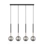 Zuma Line ARCTURUS P0574-04D-SDFZ Závěsná lampa 4x4W/G9 IP20