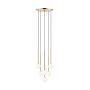 Zuma Line ARCTURUS P0574-07F-F7AA Závěsná lampa 7x4W/G9 IP20