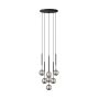 Zuma Line ARCTURUS P0574-07F-SDFZ Závěsná lampa 7x4W/G9 IP20