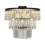 Zuma Line TIFANNY P17127-4-BK Stropní lampa 4x40W/E14 IP20