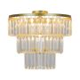 Zuma Line TIFANNY P17127-4-GD Stropní lampa 4x40W/E14 IP20