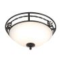 Elstead Lighting PEMBROKE PB-F-A-BLACK Stropní lampa 2x60W/E27