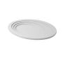 Light Prestige Alune LP-3009/1C WH oval Stropní lampa 1x48W/LED 3000K|4000K|6000K 5968lm IP20