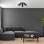 Light Prestige Parma LP-0612/3C Round BK Bodové světlo 3x50W/GU10 3000K|4000K|6000K IP20