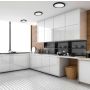 Light Prestige York LP-330/1C 4BK Stropní lampa 1x24W/LED 4000K 2000 lm IP20