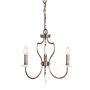 Elstead Lighting PIMLICO PM3-DB Lustr 3x60W/E14