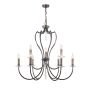 Elstead Lighting PIMLICO PM9-DB Lustr 9x60W/E14