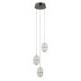 Italux Alani PND-34375-3-BK Závěsná lampa 3x15W/LED 3000K 1170lm IP20